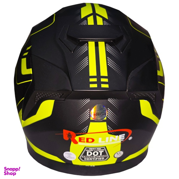 کلاه کاسکت ردلاین مدل فک متحرک عینک دار کد RE937_9