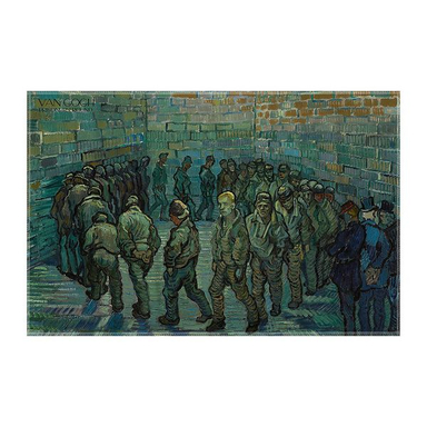 کاغذ کادو ترمه طراحان ایده مدل چرخش زندانی ها از ونگوگ کد art0068