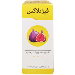 شربت فیژیلاکس نیاک طعم انجیر حجم 120 میلی لیتر