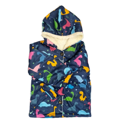 کاپشن دخترانه طرح دایناسور کد 128