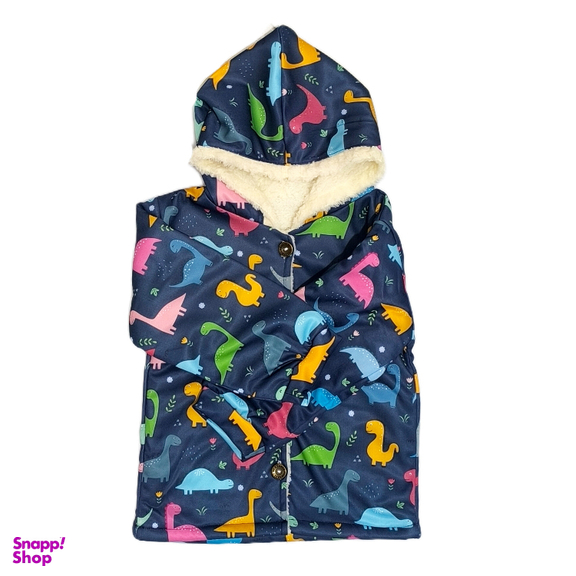 کاپشن دخترانه طرح دایناسور کد 128