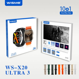 ساعت هوشمند ویزمی مدل WS-X20 ULTRA3 سایز 49 میلی‌ متر