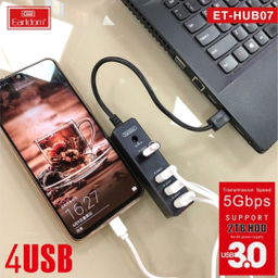 هاب ۴ پورت ارلدام مدل ET-HUB07