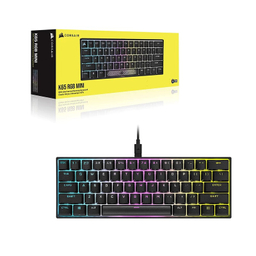 کیبورد گیمینگ کورسیر مدل K65 RGB Mini MX