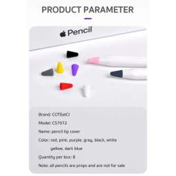 محافظ سری قلم لمسی کوتتسی مدل CS7072 مناسب اپل سری 1 مجموعه 16 عددی