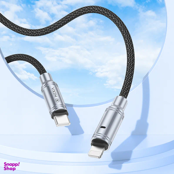 کابل دیتا 27 وات Lightning به Type-C نکسا مدل L70 طول 1 متر
