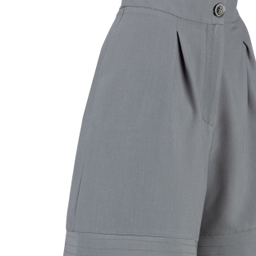 شلوارک زنانه سرژه مدل 229141 رنگ طوسی