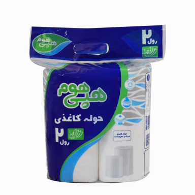 دستمال حوله ای هپی هوم چهار لایه بسته 2 عددی