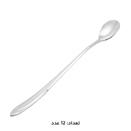 قاشق شربت خوری ام جی اس مدل DF020 کد 100000005016 بسته 12 عددی