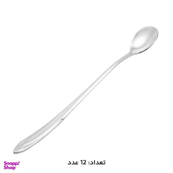 قاشق شربت خوری ام جی اس مدل DF020 کد 100000005016 بسته 12 عددی