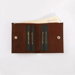 ست کیف پول و جاکارتی و جاکلیدی مردانه حقی کد LS24BR