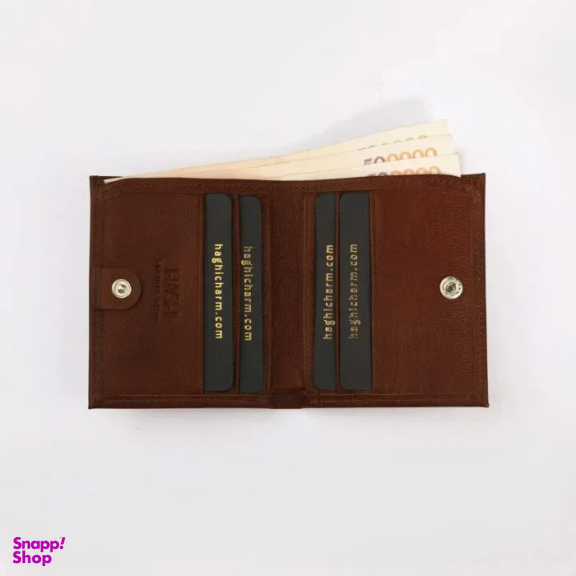 ست کیف پول و جاکارتی و جاکلیدی مردانه حقی کد LS24BR