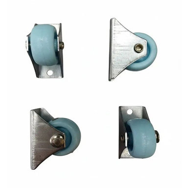 چرخ 28 میلی متر پایه فلزی کد MT0167 بسته 4 عددی