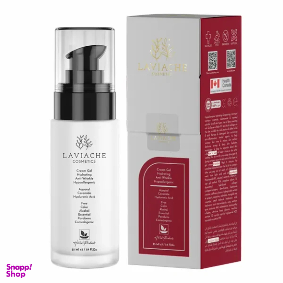 کرم ژل آبرسان و ترمیم کننده لاویاچه مدل هایپوآلرژنیک  وزن 55 گرم