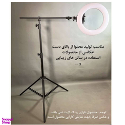 سه پایه نگهدارنده دوربین عکاسی مدل K60 به همراه هولدر گوشی موبایل