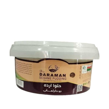 حلوا ارده کنجدی ارگانیک دارامان وزن 500 گرم