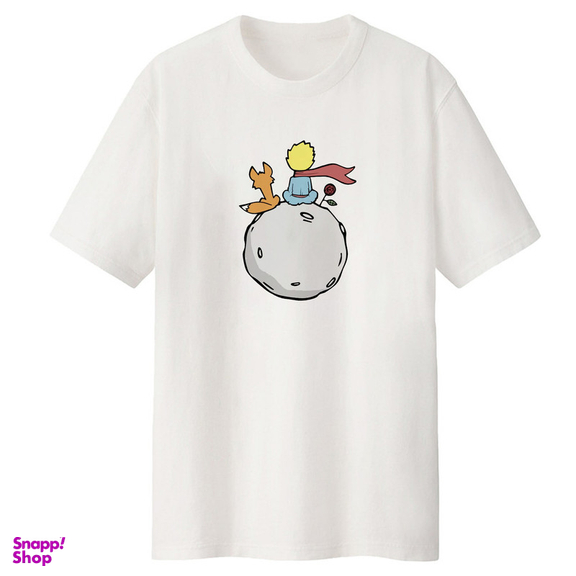 تیشرت لانگ زنانه مدل شازده کوچولو کد LL533 S