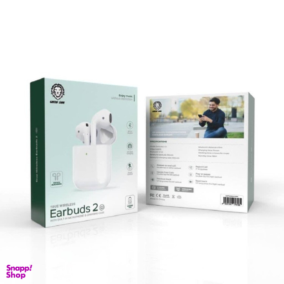 ایرفون بلوتوثی گرین لاین Earbuds 2 True Wireless