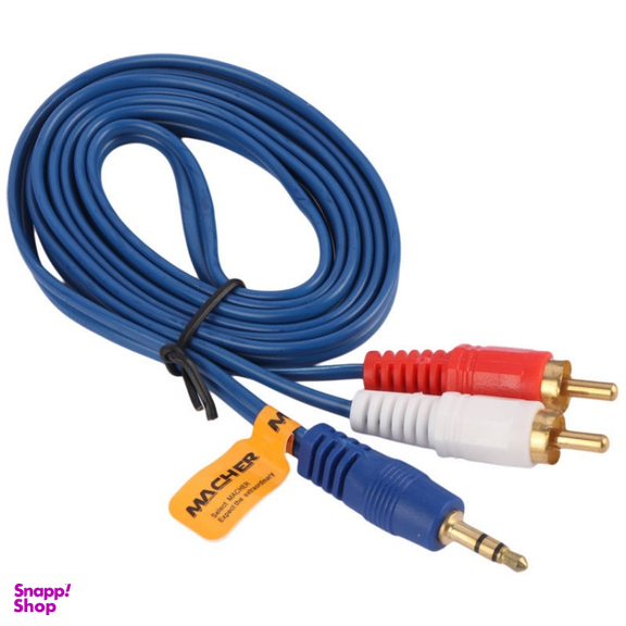 کابل تبدیل صدا به Jack 3.5mm مچر مدل MR-98 طول 1.5 متر