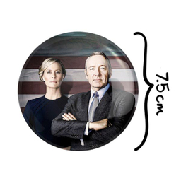 آینه جیبی خندالو طرح سریال House Of Cards مدل تاشو کد 28154