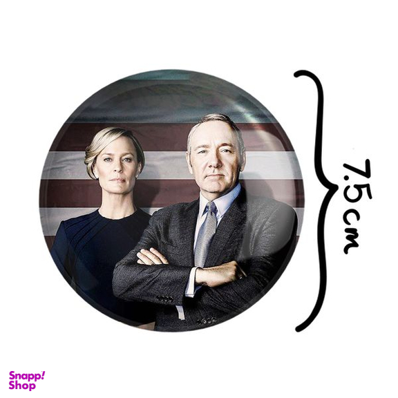 آینه جیبی خندالو طرح سریال House Of Cards مدل تاشو کد 28154