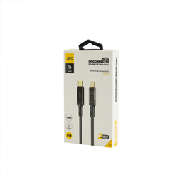 کابل تبدیل Lightning به Type-C جی بی کیو مدل CA-728 ci طول 1.5 متر