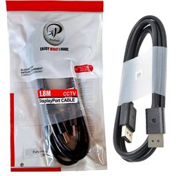 کابل DisplayPort ایکس پی-پروداکت مدل DP CCTV طول 1.8 متر