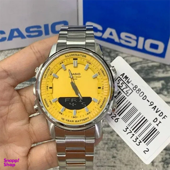 ساعت مچی عقربه ای مردانه کاسیو مدل AMW-880D-9AV