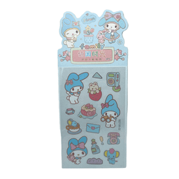 استیکر 3 برگی طرح کرومی کد 21-135