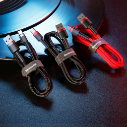 کابل تبدیل USB به USB-C باسئوس مدل CATKLF-BG1 Cafule طول 1 متر