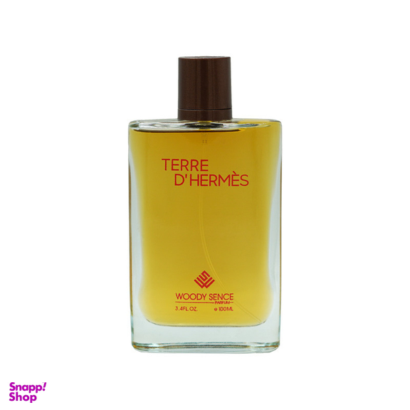 ادوپرفیوم مردانه وودی سنس مدل TERRE D’HERMES با رایحه تلخ حجم 100 میلی‌لیتر