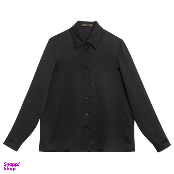 شومیز آستین بلند زنانه برنس مدل 30104 رنگ مشکی