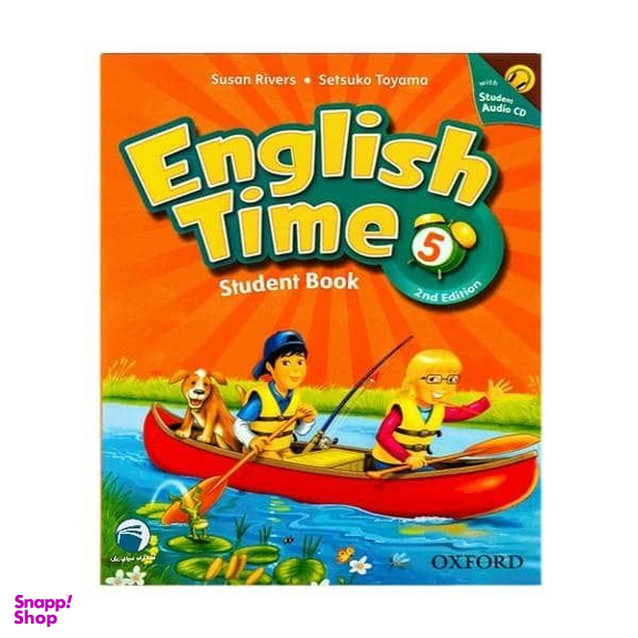 کتاب English Time 5 اثر Susan River &amp; Setsoko Toyama انتشارات دنیای زبان