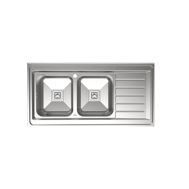 سینک ظرفشویی استیل کن مدل 9102s-R