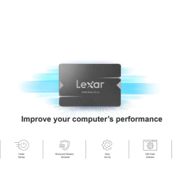 حافظه SSD اینترنال لکسار مدل NS100 ظرفیت 256 گیگابایت