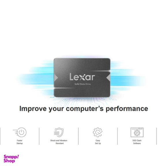 حافظه SSD اینترنال لکسار مدل NS100 ظرفیت 256 گیگابایت