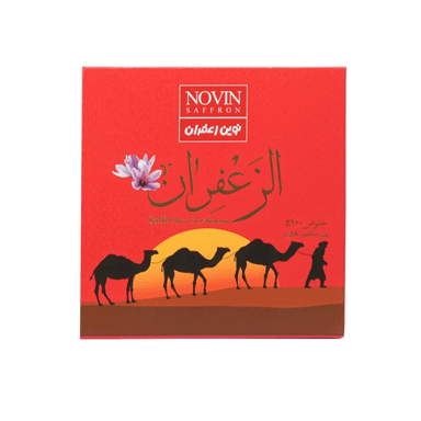 زعفران نگین نوین طرح کویرالزعفران وزن 5 گرم