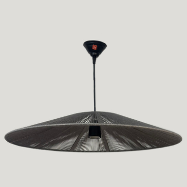 لوستر بافتنی نورهام مدل مکرومه کنفی