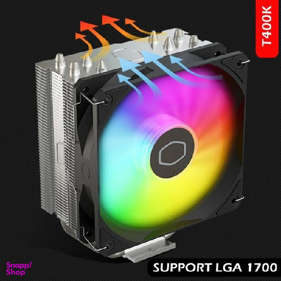 سیستم خنک کننده بادی کولر مستر مدل T400K RGB