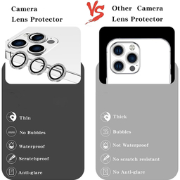 محافظ لنز دوربین بوف مدل Diamond-Luxury-G مناسب برای گوشی موبایل اپل iphone 13 Pro Max / 13 Pro