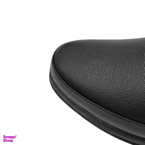 کفش طبی مردانه چرم ریباری مدل R79 رنگ مشکی