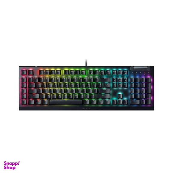 کیبورد مخصوص بازی ریزر مدل Blackwidow V4X Green Switch