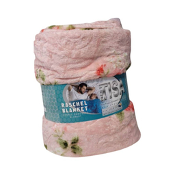 پتو دو نفره تیسا مدل گلدار ژله ای سایز 200×220 سانتی متر