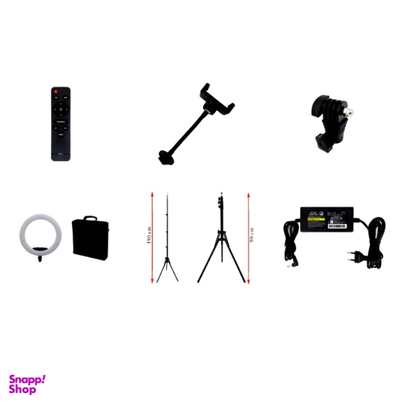 رینگ لایت سی یرا مدل SR-A330 به همراه پایه تاشو