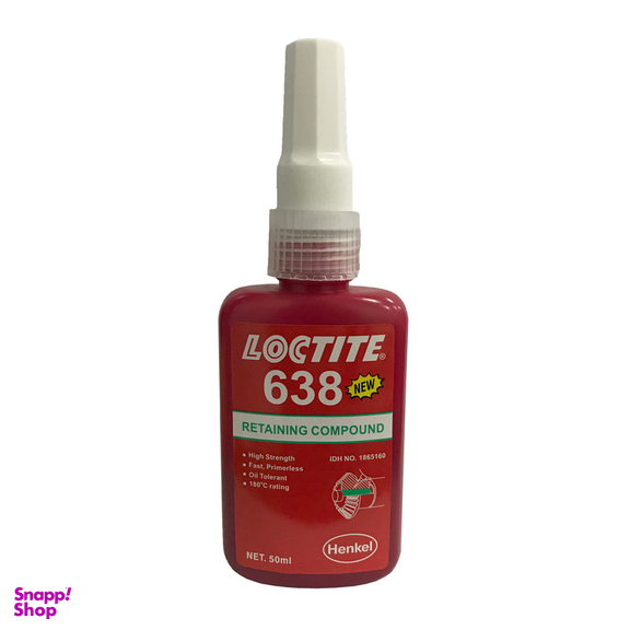 چسب رزوه لاکتایت هنکل مدل LE638 حجم 50 میلی لیتر