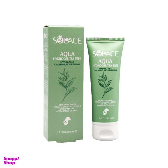 ژل آبرسان سولس مدل Tea Tree مناسب پوست چرب و مختلط حجم 50 میلی لیتر