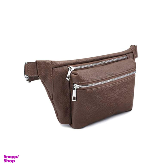 کیف کمری مردانه نوین چرم مدل یاسان کد BP423