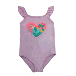 مایو دخترانه پیریمارک مدل 6413 رنگ بنفش