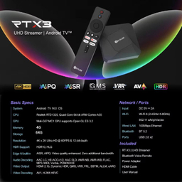 اندرویدباکس بنیوس مدل RTX3