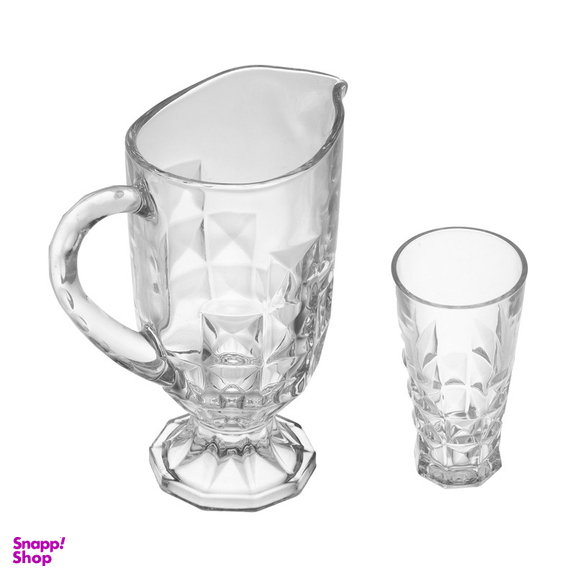 سرویس پارچ و لیوان 7 پارچه مدل اکوامارین
